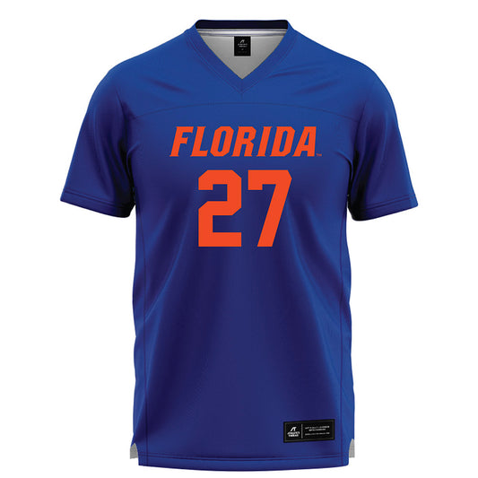 Florida - NCAA Women's Lacrosse : Gianna Monaco - Blue Lacrosse Jersey -0