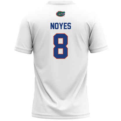 Florida - NCAA Women's Lacrosse : Blythe Noyes - White Lacrosse Jersey -1