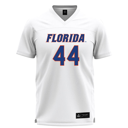 Florida - NCAA Women's Lacrosse : Allison Fling - White Lacrosse Jersey -0