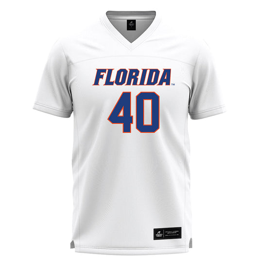 Florida - NCAA Women's Lacrosse : Colleen Ryan - White Lacrosse Jersey -0