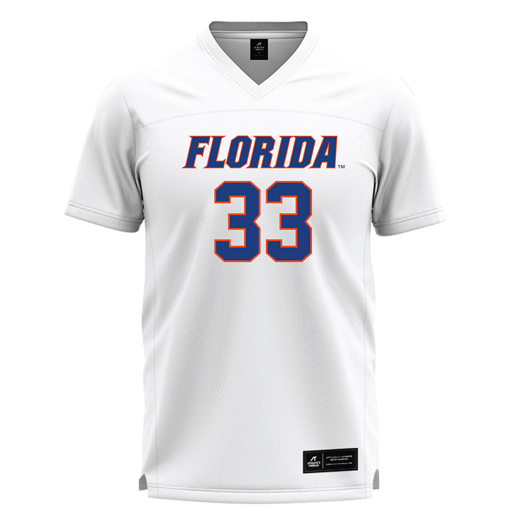 Florida - NCAA Women's Lacrosse : Paige Crowther - White Lacrosse Jersey -0