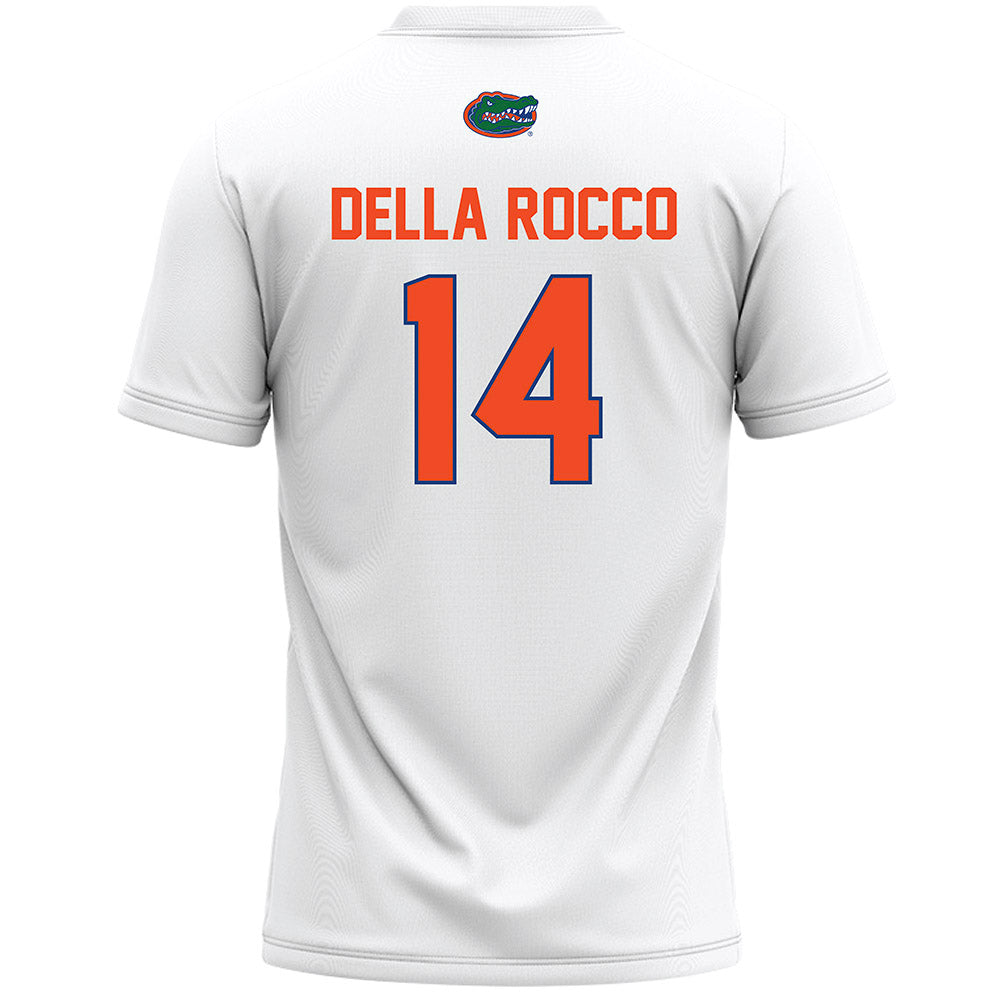 Florida - NCAA Women's Lacrosse : Sofia Della Rocco - White Lacrosse Jersey