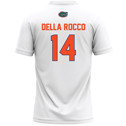 Florida - NCAA Women's Lacrosse : Sofia Della Rocco - White Lacrosse Jersey