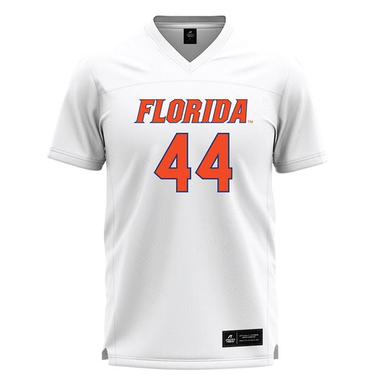 Florida - NCAA Women's Lacrosse : Allison Fling - White Lacrosse Jersey -0
