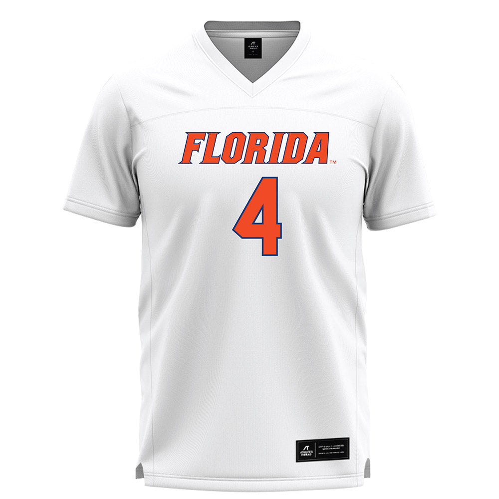 Florida - NCAA Women's Lacrosse : Kennedy Richardson - White Lacrosse Jersey -0