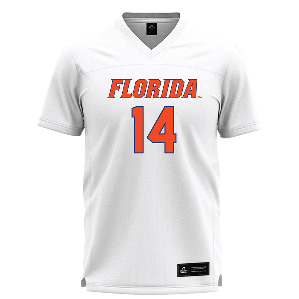 Florida - NCAA Women's Lacrosse : Sofia Della Rocco - White Lacrosse Jersey