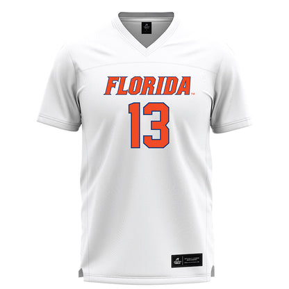 Florida - NCAA Women's Lacrosse : Maureen Arendt - White Lacrosse Jersey