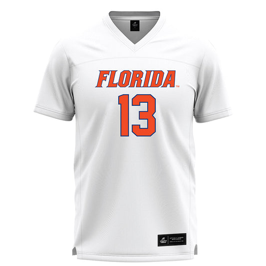 Florida - NCAA Women's Lacrosse : Maureen Arendt - White Lacrosse Jersey