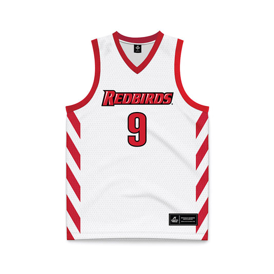 Illinois State - NCAA Women's Basketball : Hannah Chicken - White Basketball Jersey-0
