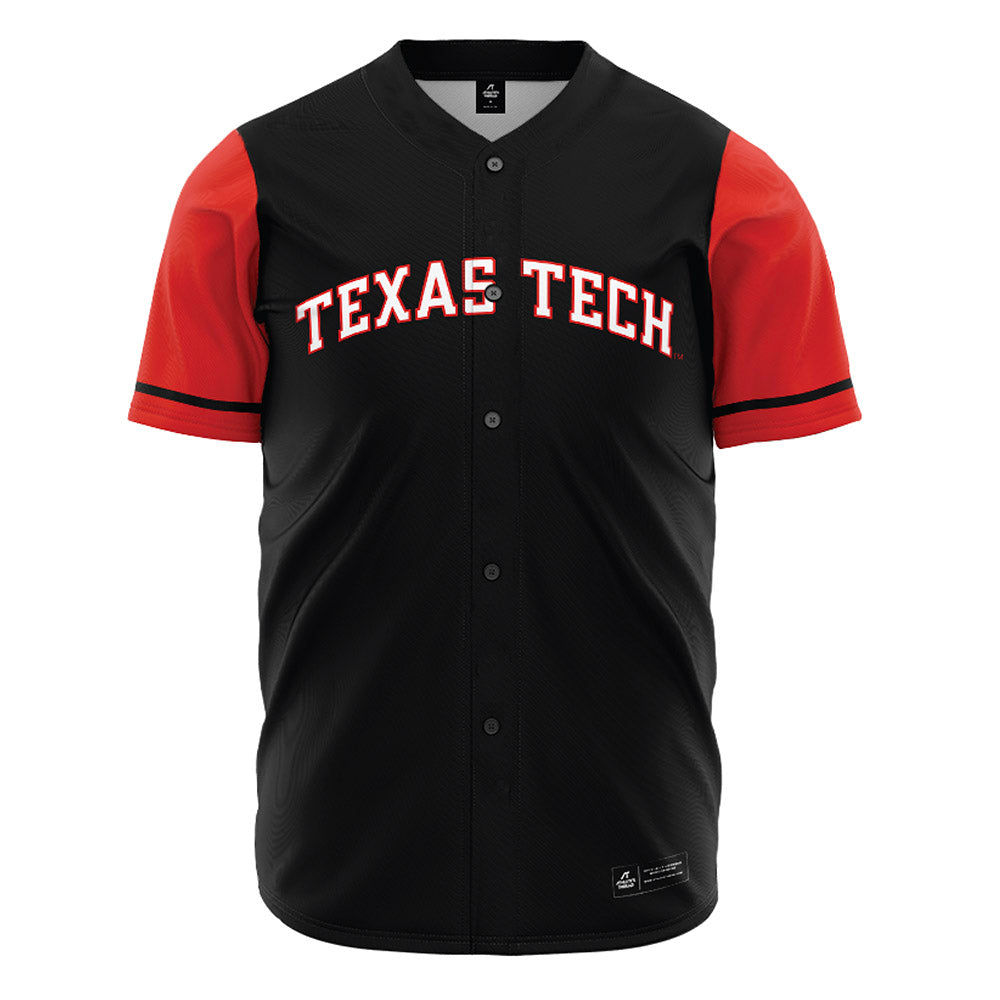 Texas Tech - NCAA Baseball : Daniel Hesse - Black Jersey-0