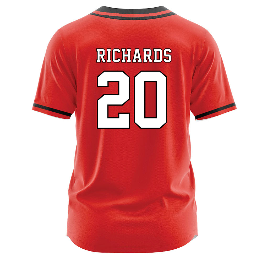 Texas Tech - NCAA Softball : Mia Richards - Jersey-1