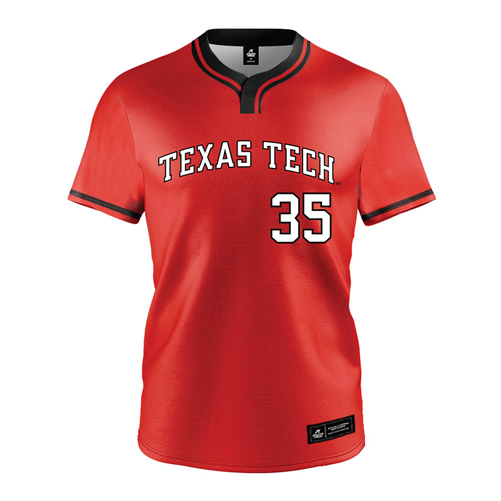 Texas Tech - NCAA Softball : nikolette schmidt - Jersey-0