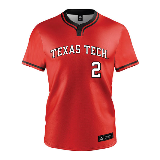 Texas Tech - NCAA Softball : Cimone Edge - Jersey-0