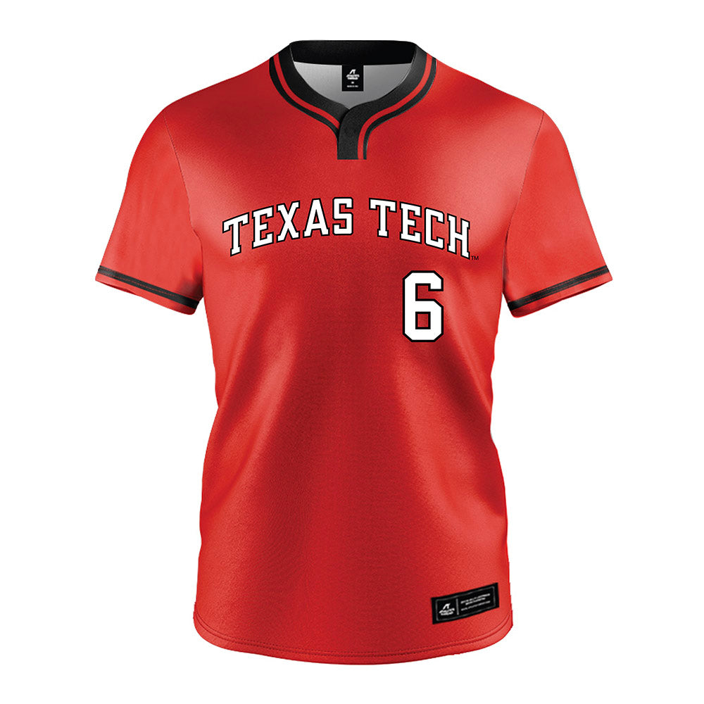 Texas Tech - NCAA Softball : Taylor Pannell - Jersey-0