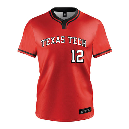 Texas Tech - NCAA Softball : Jasmyn Burns - Jersey-0