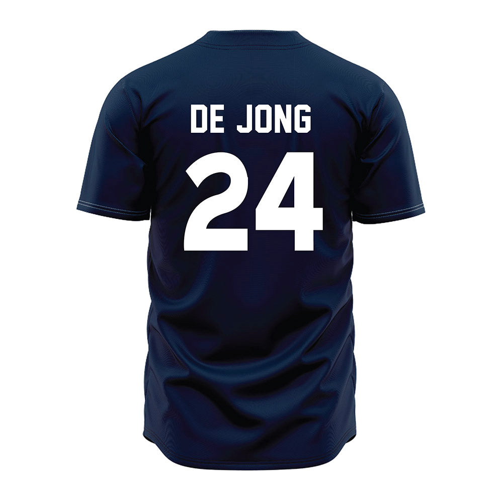 Auburn - NCAA Baseball : Justice de Jong - Jersey-1