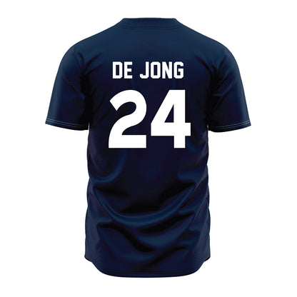 Auburn - NCAA Baseball : Justice de Jong - Jersey-1