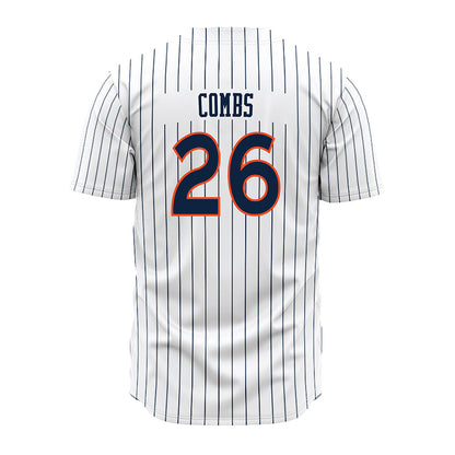 Auburn - NCAA Baseball : Caiden Combs - Pinstripe Jersey-1