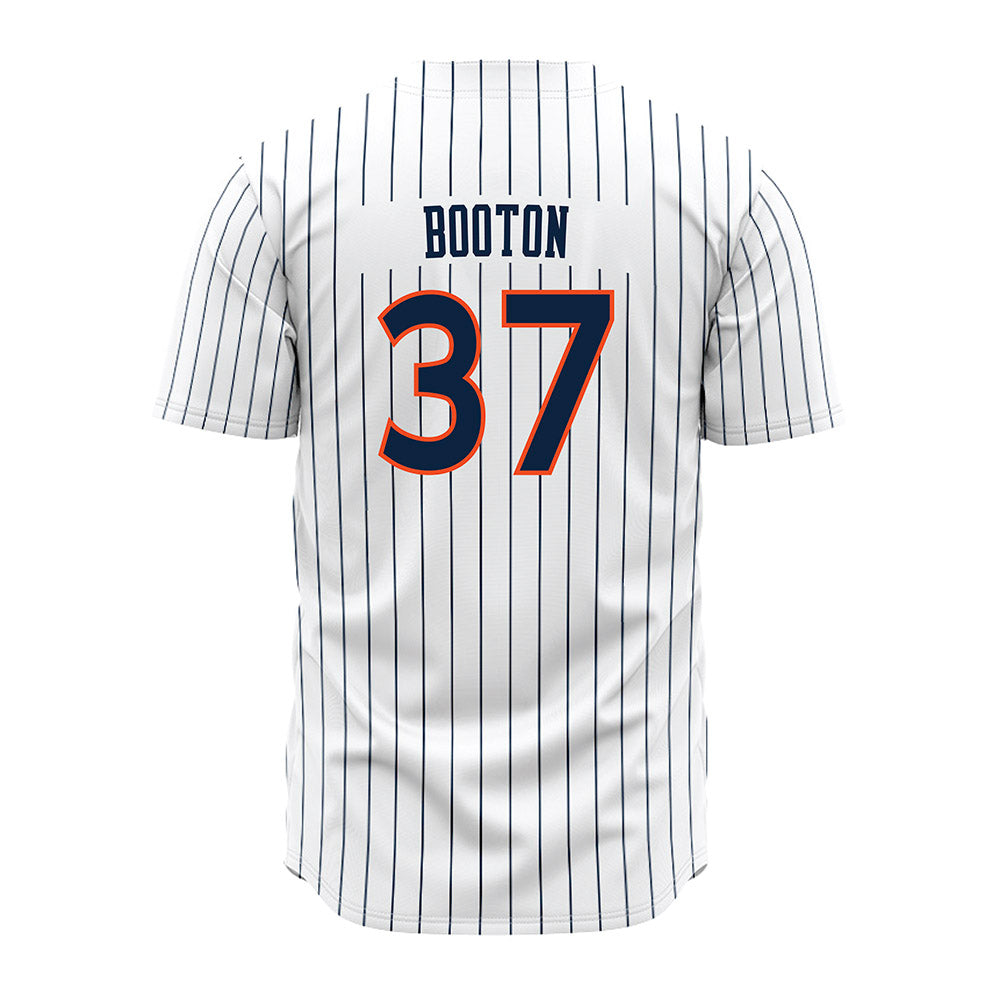 Auburn - NCAA Baseball : Trevor Booton - Pinstripe Jersey-1