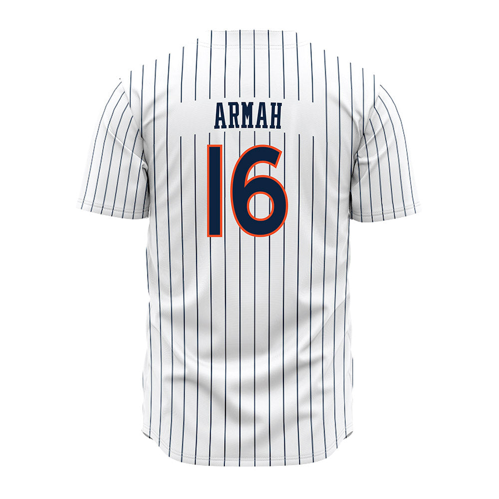 Auburn - NCAA Baseball : Clayton Armah - Pinstripe Jersey-1