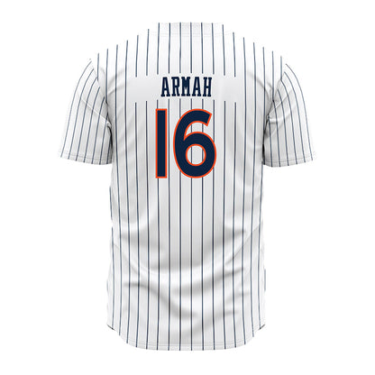 Auburn - NCAA Baseball : Clayton Armah - Pinstripe Jersey-1