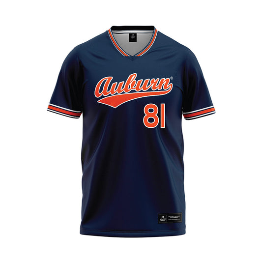 Auburn - NCAA Softball : Camryn Winiarski - Navy Baseball Jersey-0