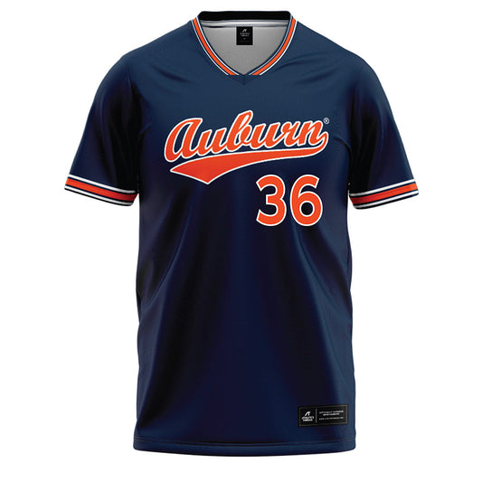 Auburn - NCAA Softball : Kyla Stroud - Navy Baseball Jersey