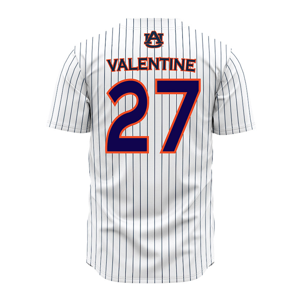 Auburn - NCAA Softball : Peyton Valentine - Pinstripe Jersey-1