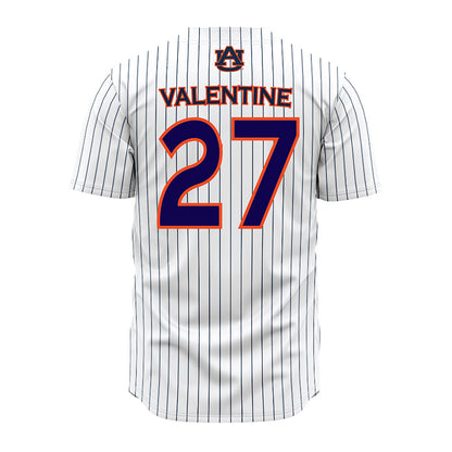 Auburn - NCAA Softball : Peyton Valentine - Pinstripe Jersey-1
