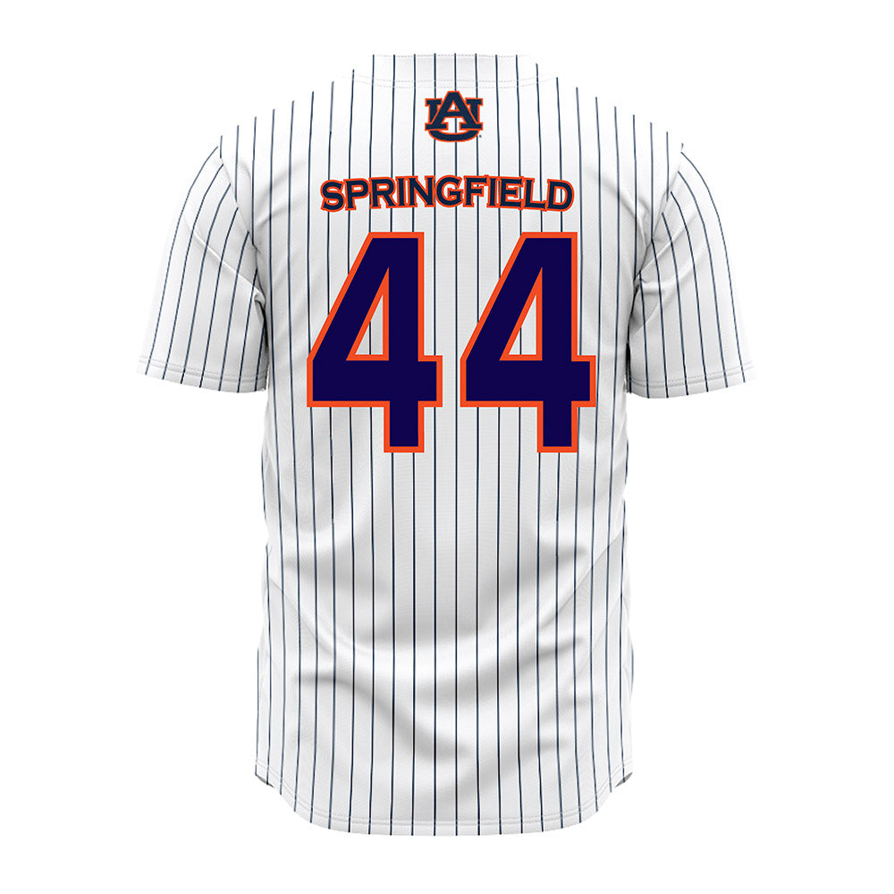 Auburn - NCAA Softball : Cece Springfield - Pinstripe Jersey-1