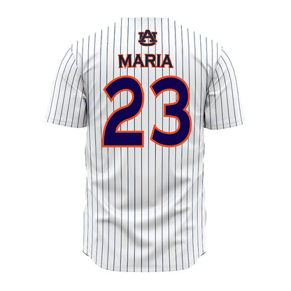 Auburn - NCAA Softball : Bella Maria - Pinstripe Jersey-1