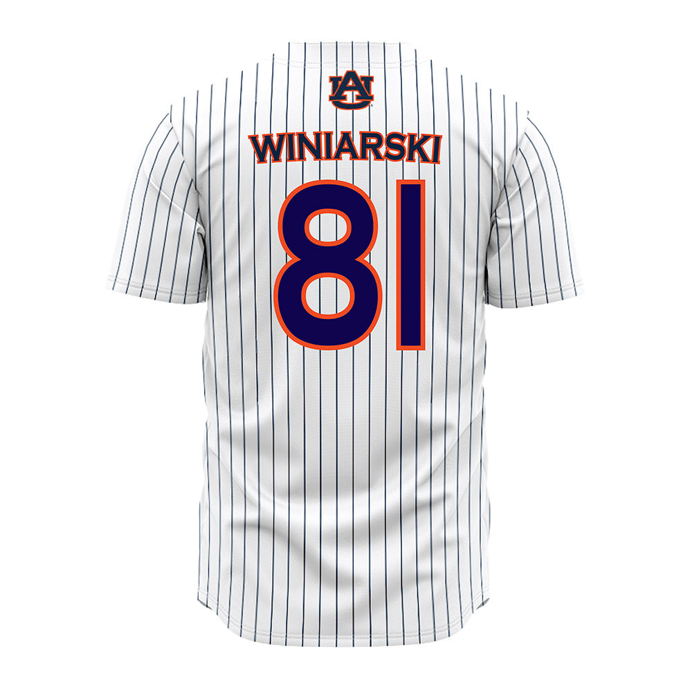 Auburn - NCAA Softball : Camryn Winiarski - Pinstripe Jersey-1