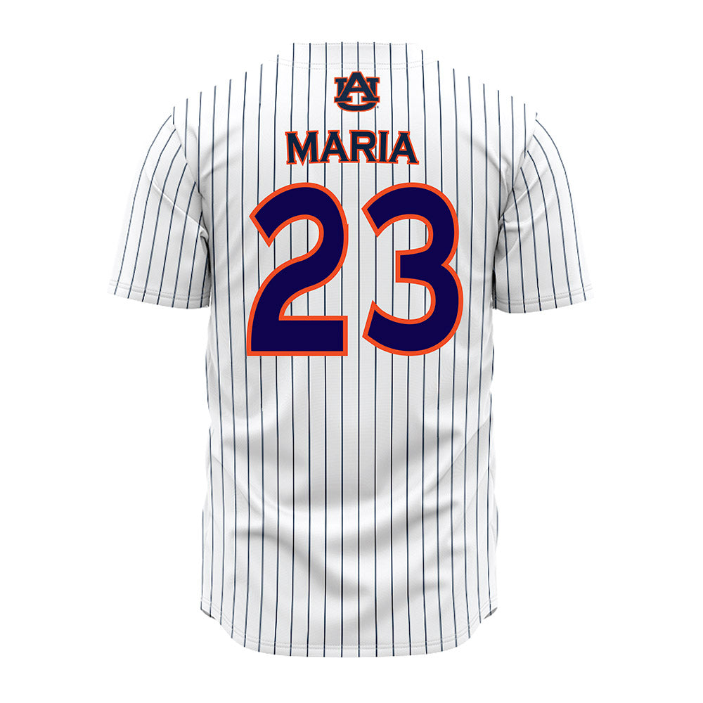 Auburn - NCAA Softball : Bella Maria - Pinstripe Jersey-1