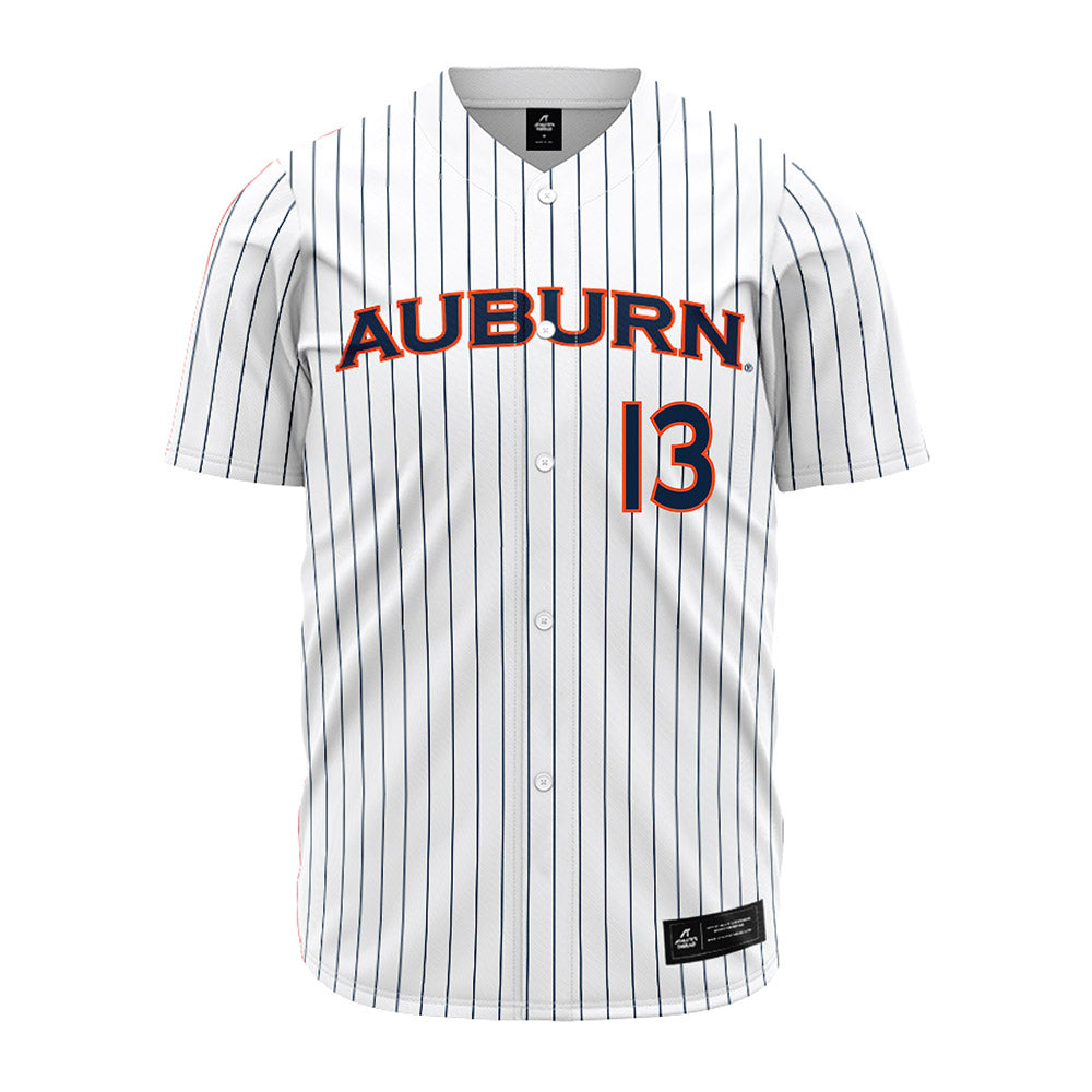 Auburn - NCAA Softball : Ella Harrison - Pinstripe Jersey-0