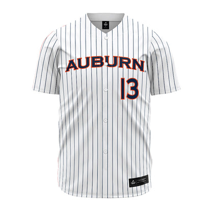 Auburn - NCAA Softball : Ella Harrison - Pinstripe Jersey-0