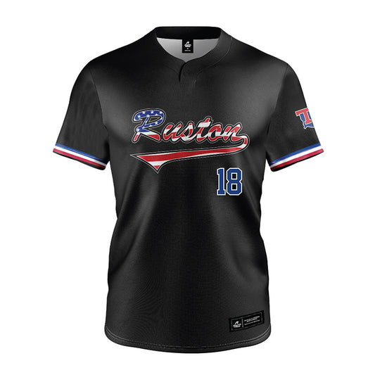 LA Tech - NCAA Baseball : Casey McCoy - Black Jersey-0