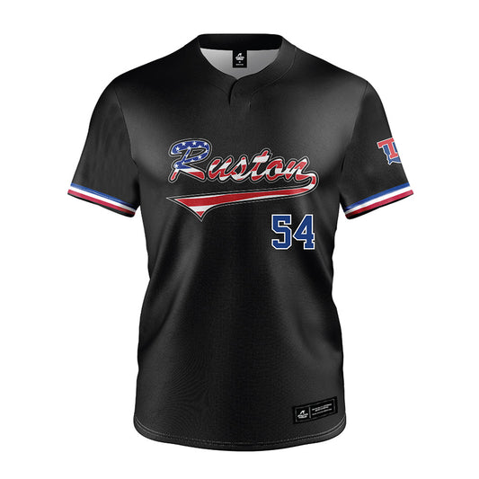 LA Tech - NCAA Baseball : Jackson Jones - Black Jersey-0