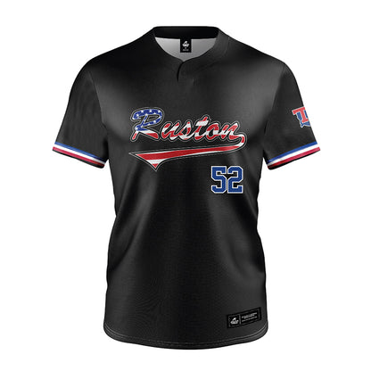 LA Tech - NCAA Baseball : Nick Greaney - Black Jersey-0