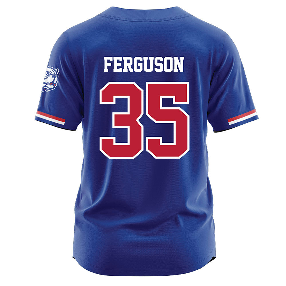 LA Tech - NCAA Baseball : Drew Ferguson - Blue Jersey-1