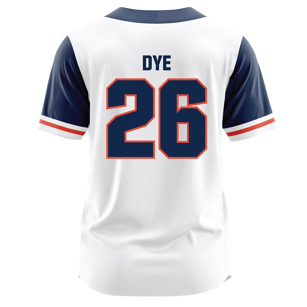 Illinois - NCAA Baseball : Mitch Dye - White Jersey-1