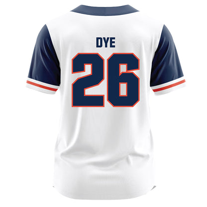 Illinois - NCAA Baseball : Mitch Dye - White Jersey-1