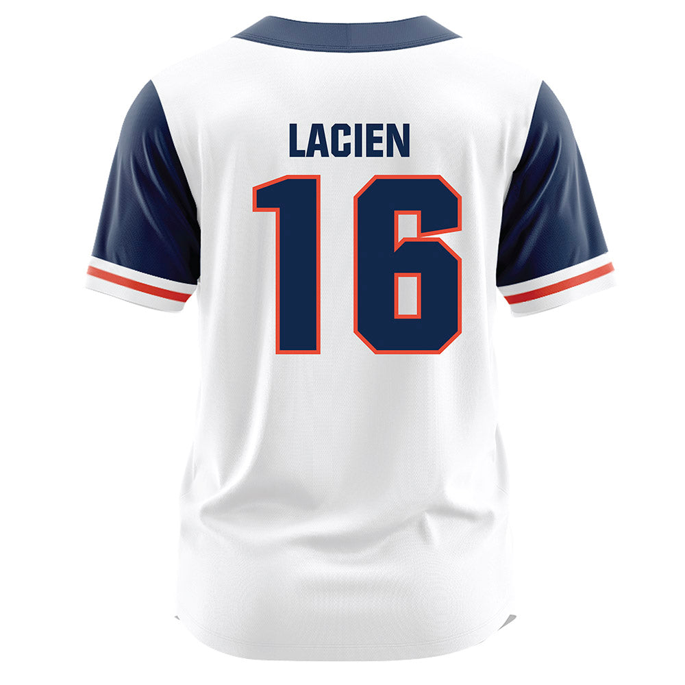 Illinois - NCAA Baseball : Richie LaCien - White Jersey-1