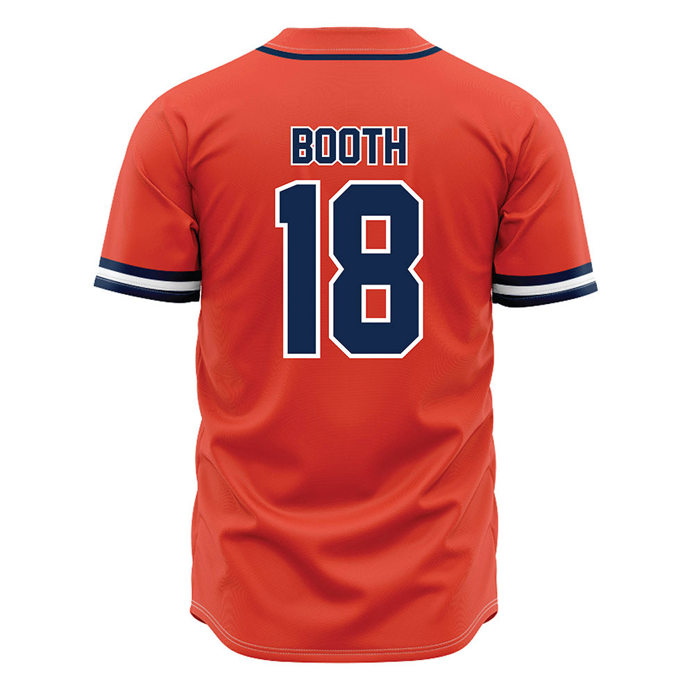 Illinois - NCAA Softball : Micaela Booth - Orange Jersey-1