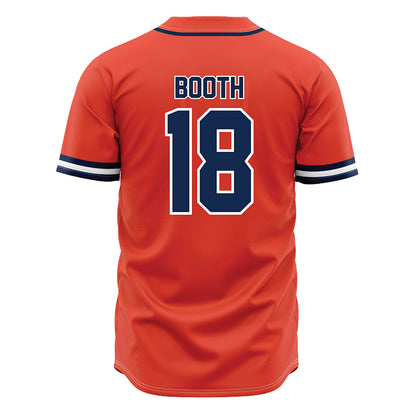 Illinois - NCAA Softball : Micaela Booth - Orange Jersey-1