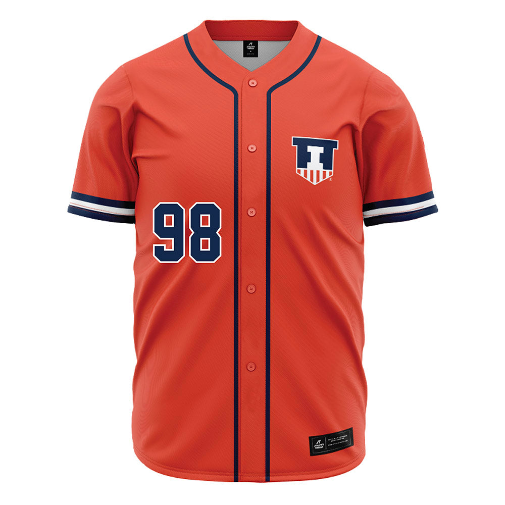 Illinois - NCAA Softball : Ella Cushing - Orange Jersey-0