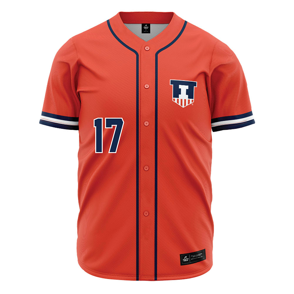 Illinois - NCAA Softball : Abby Sabalaskey - Orange Jersey-0