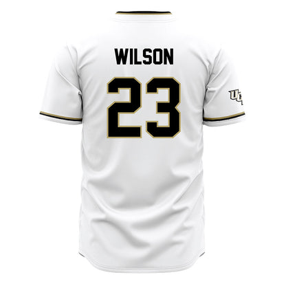Central Florida - NCAA Baseball : Mason Wilson - White Jersey-1