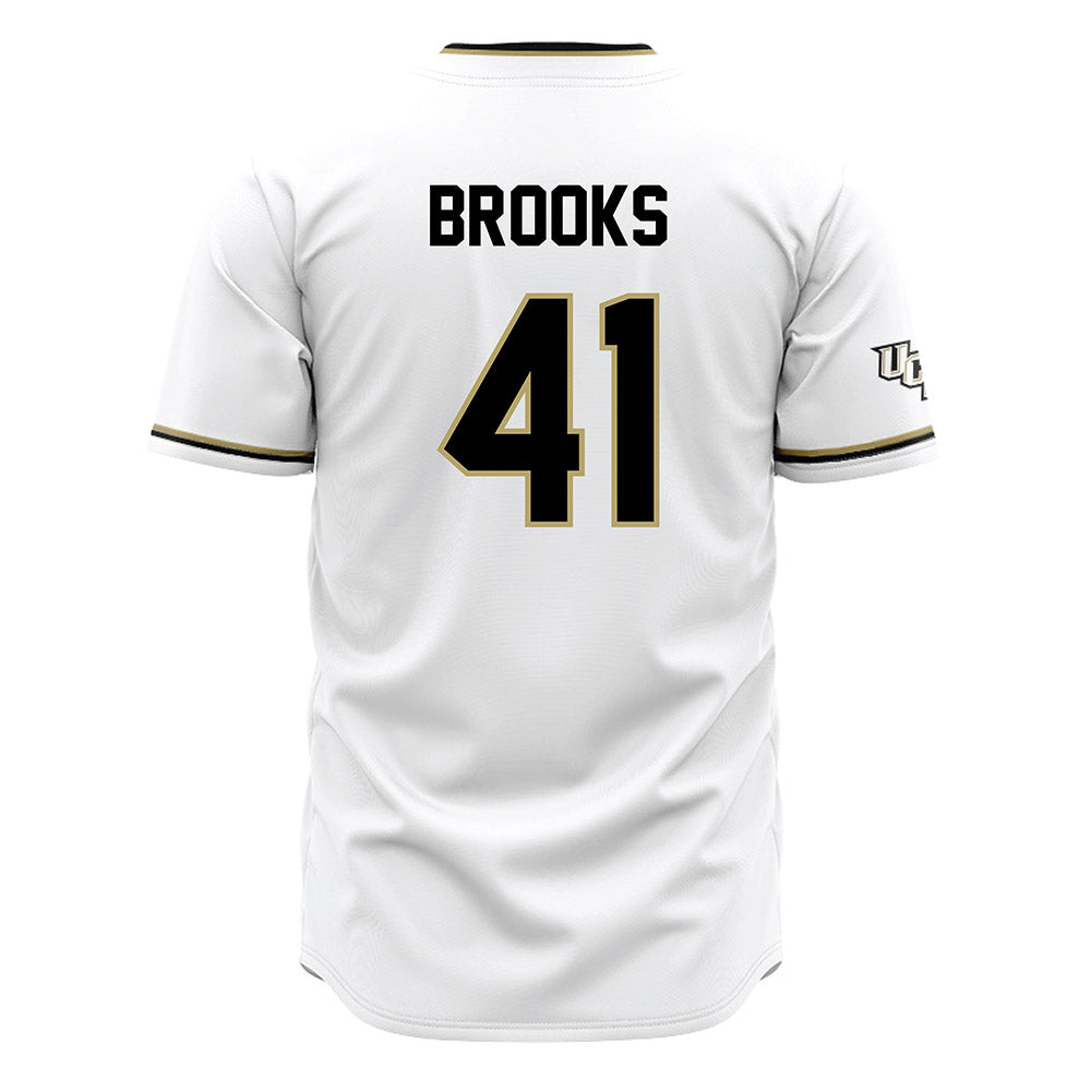 Central Florida - NCAA Baseball : Dallas Brooks - White Jersey-1