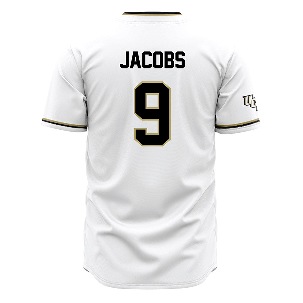 Central Florida - NCAA Baseball : Austin Jacobs - White Jersey-1