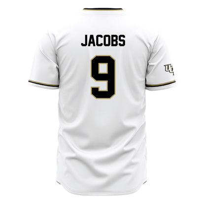 Central Florida - NCAA Baseball : Austin Jacobs - White Jersey-1